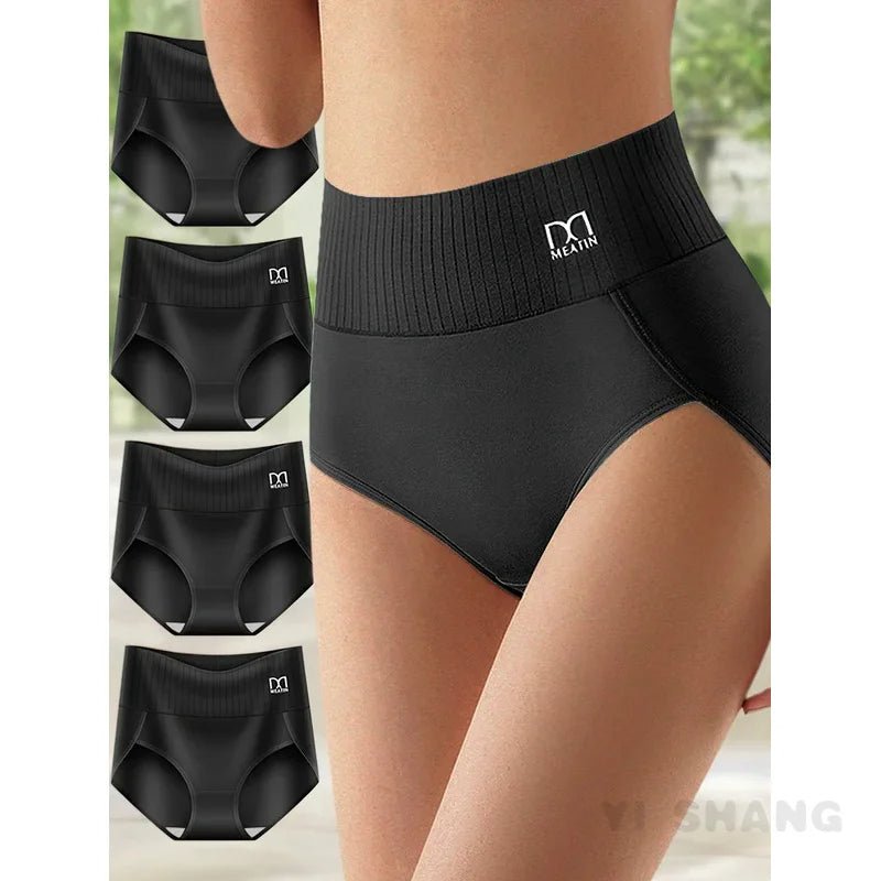 Pack de 4 culottes taille haute gainantes