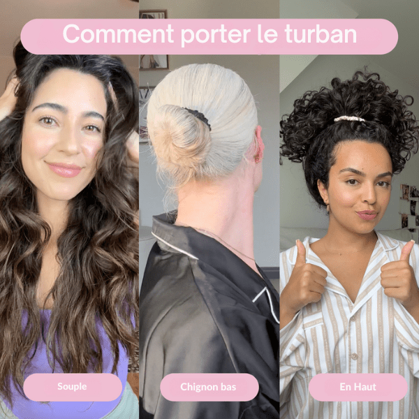 Bonnet en soie pour cheveux