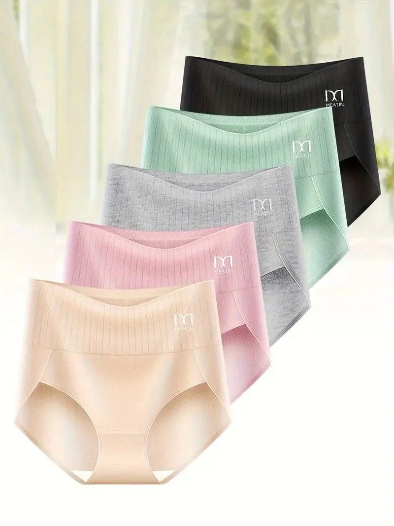 Pack de 6 culottes taille haute