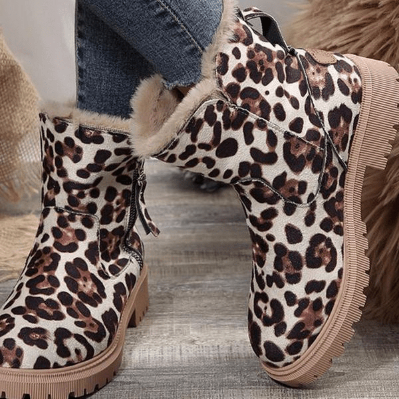 Lira | Bottes zippées décontractées et chaude | ACHETEZ-EN 1, OBTENEZ-EN 2