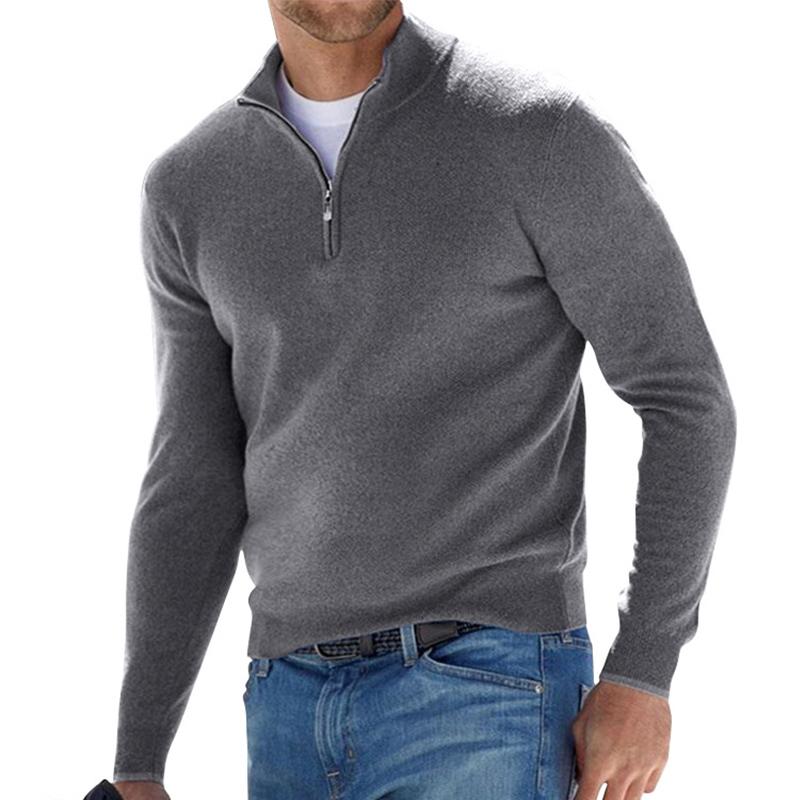 Pull Erik™ de Qualité Supérieure avec Fermeture Zippée