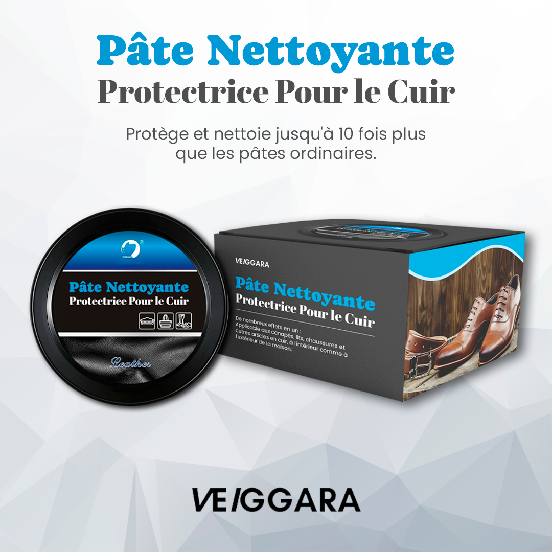 VEGIRO | Pâte nettoyante protectrice pour le cuir