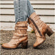 Bottes en cuir pour femme