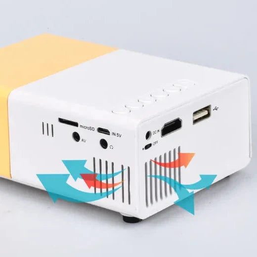 VEGIRO | Mini projecteur de cinéma portable Full HD 1080P