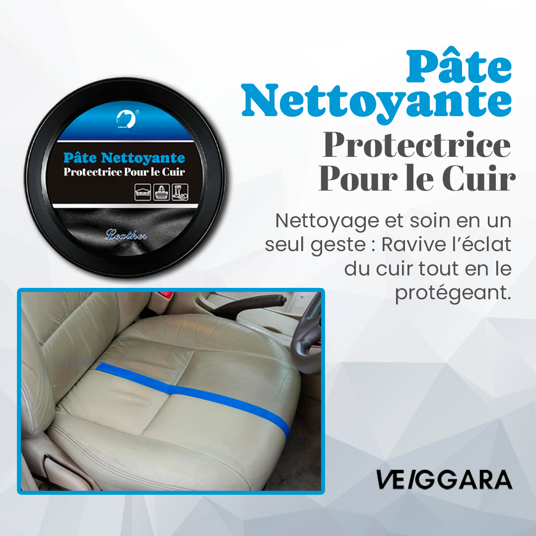 VEGIRO | Pâte nettoyante protectrice pour le cuir