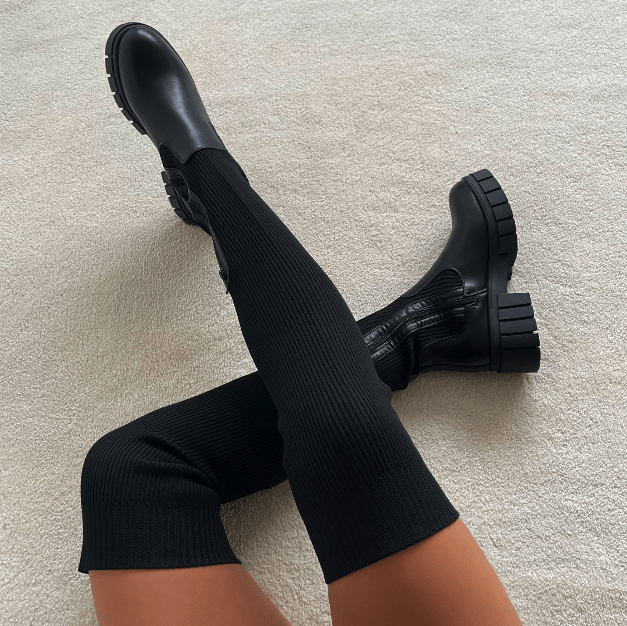 Stretch-Winterstiefel