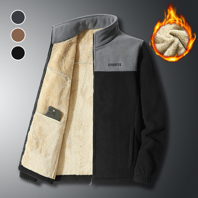 VEGIRO | Veste chaude entièrement zippée pour homme