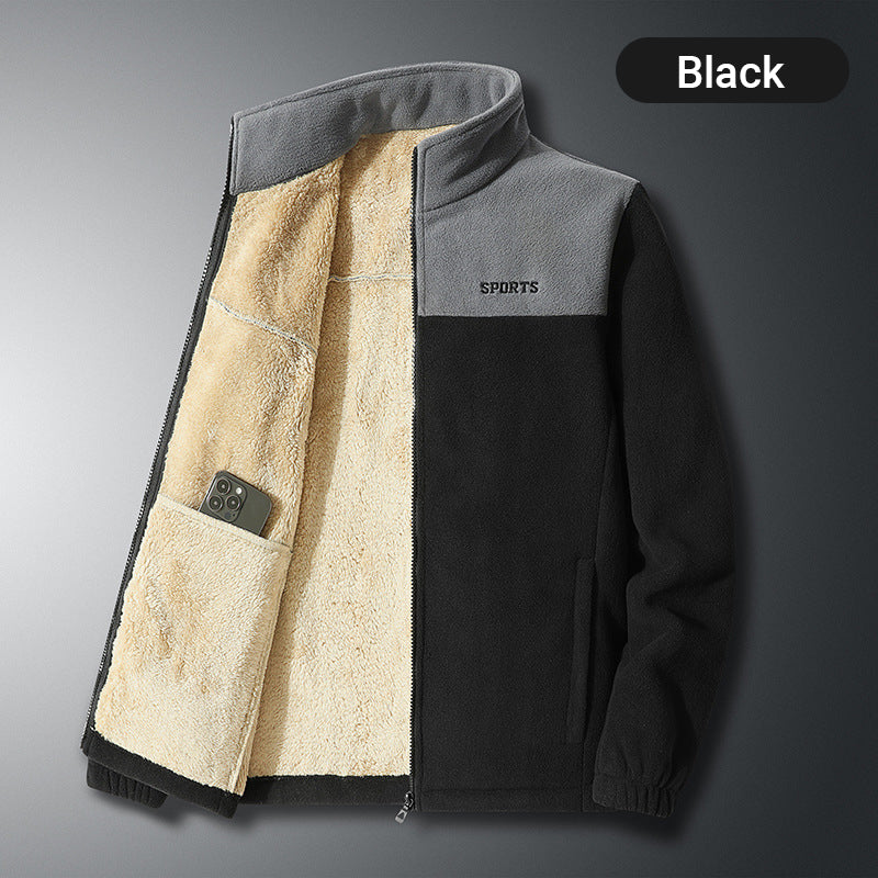 VEGIRO | Veste chaude entièrement zippée pour homme