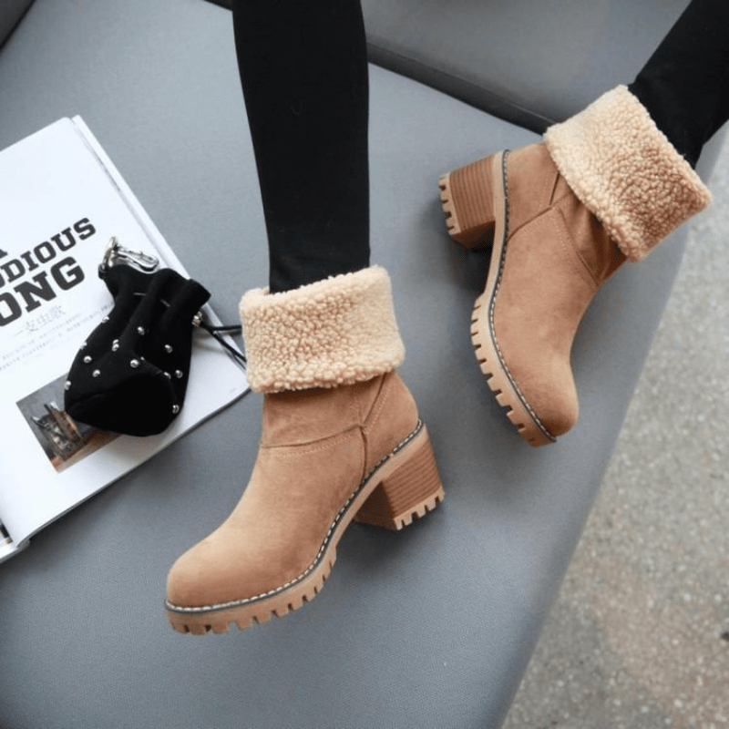 Bottes doublées pour femmes
