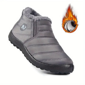 Bottes de neige imperméables pour femmes à hauteur de cheville