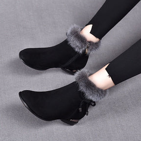 Bottines d'hiver en cuir souple | ACHETEZ-EN 1, OBTENEZ-EN 2