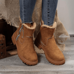 Lira | Bottes zippées  décontractées et chaude | ACHETEZ-EN 1, OBTENEZ-EN 2