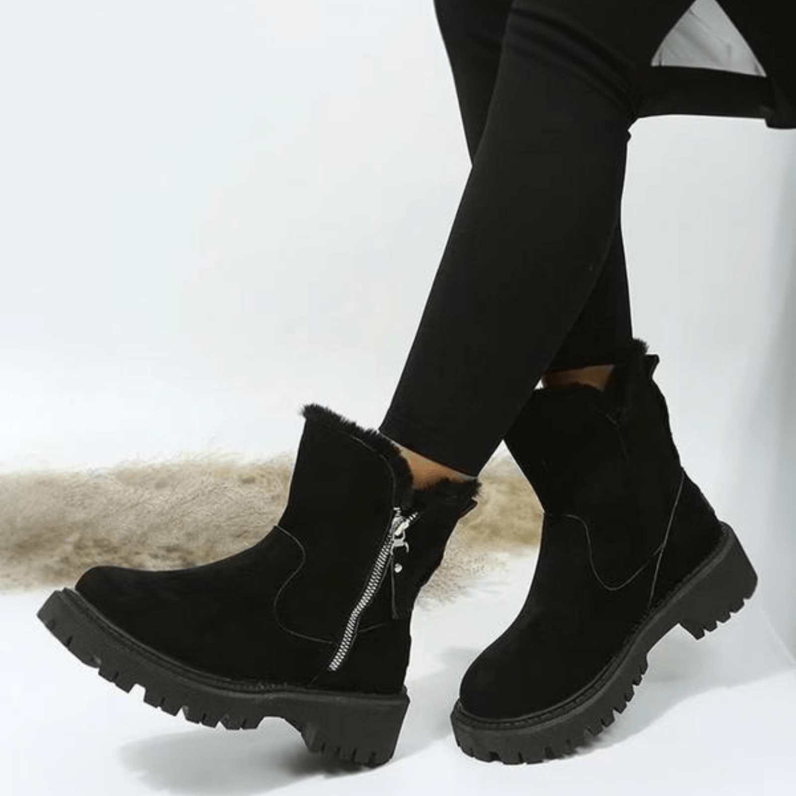 Lira | Bottes zippées  décontractées et chaude | ACHETEZ-EN 1, OBTENEZ-EN 2