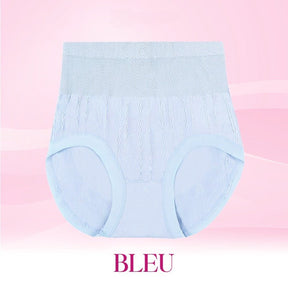 Lot de 4 Culottes Taille Haute Anti-Fuites