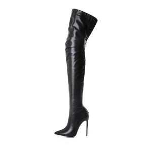 Bottes talons hauts 11 cm