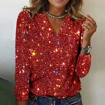 Monique | Haut en sequins