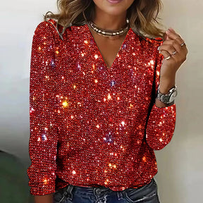 Monique | Haut en sequins