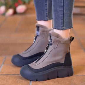 Bottines d'hiver Confortables Pour Femmes Imperméables Antidérapantes