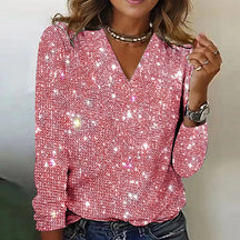 Monique | Haut en sequins