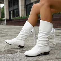 Bottines Retro en cuir