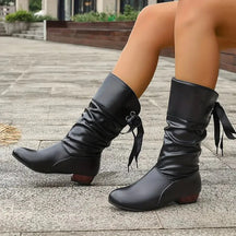 Bottines Retro en cuir