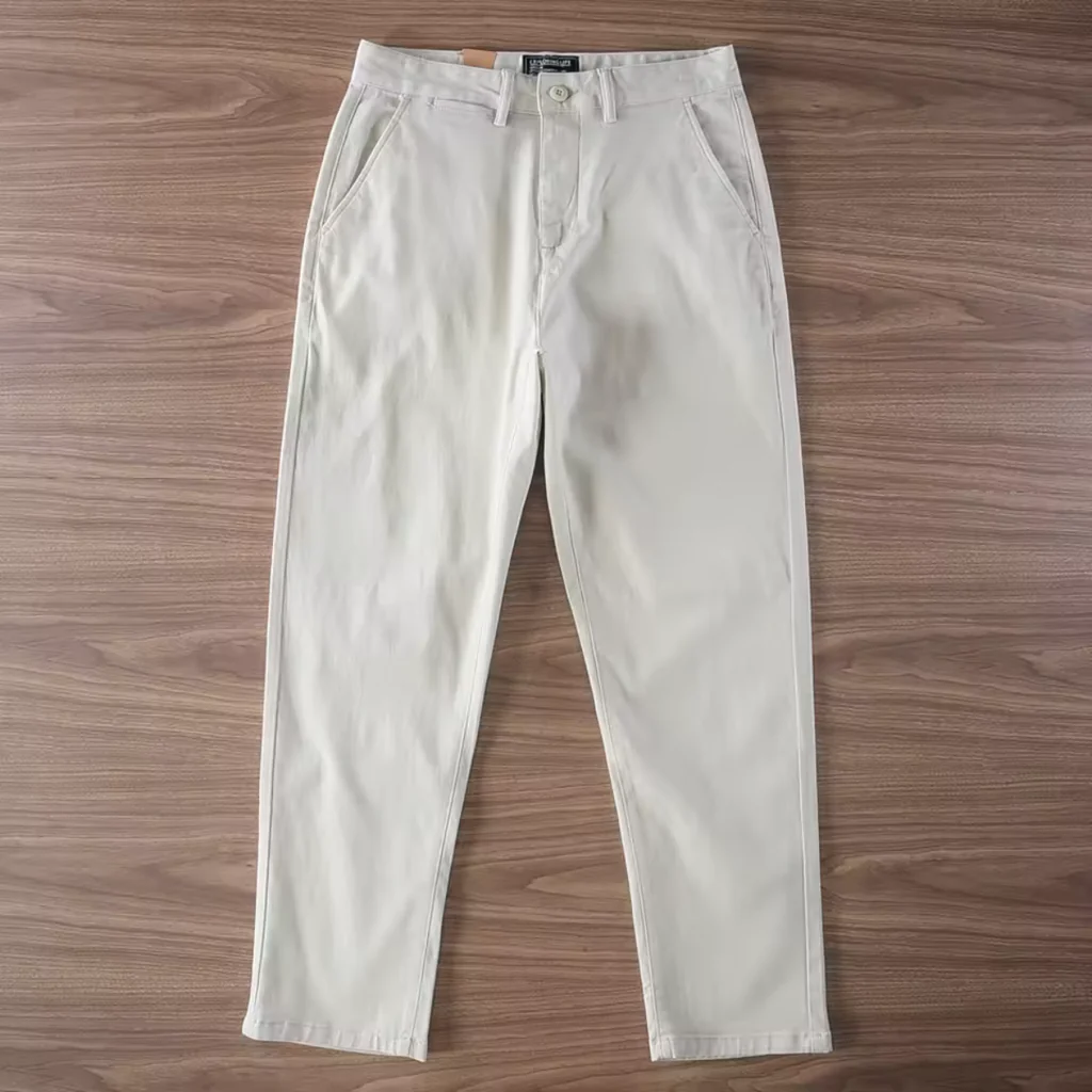 Pack de 5 Pantalons Homme en Sergé Premium - Offre 3 achetés, 5 reçus