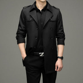 VEGIRO | Veste Coupe-Vent Double Boutonnée pour Hommes