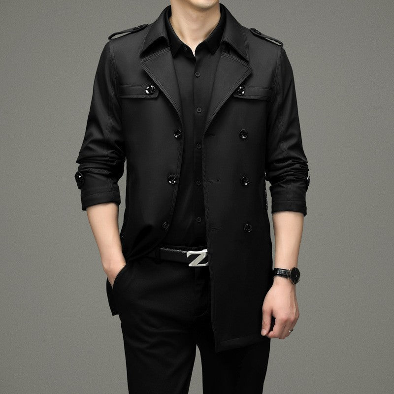 VEGIRO | Veste Coupe-Vent Double Boutonnée pour Hommes