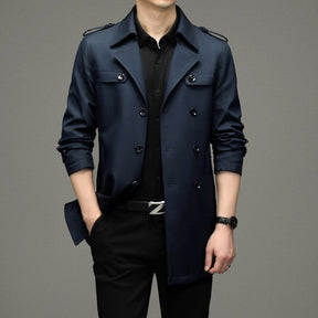 VEGIRO | Veste Coupe-Vent Double Boutonnée pour Hommes