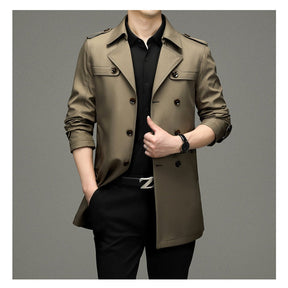 VEGIRO | Veste Coupe-Vent Double Boutonnée pour Hommes