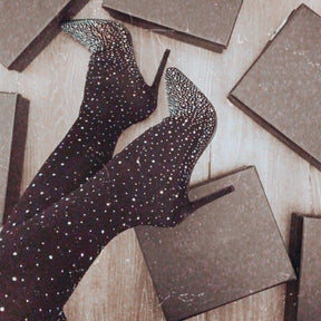 Bottes scintillantes pour femme