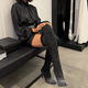 Bottes scintillantes pour femme