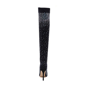 Bottes scintillantes pour femme