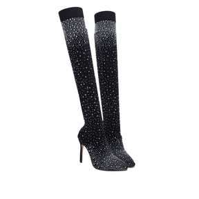 Bottes scintillantes pour femme